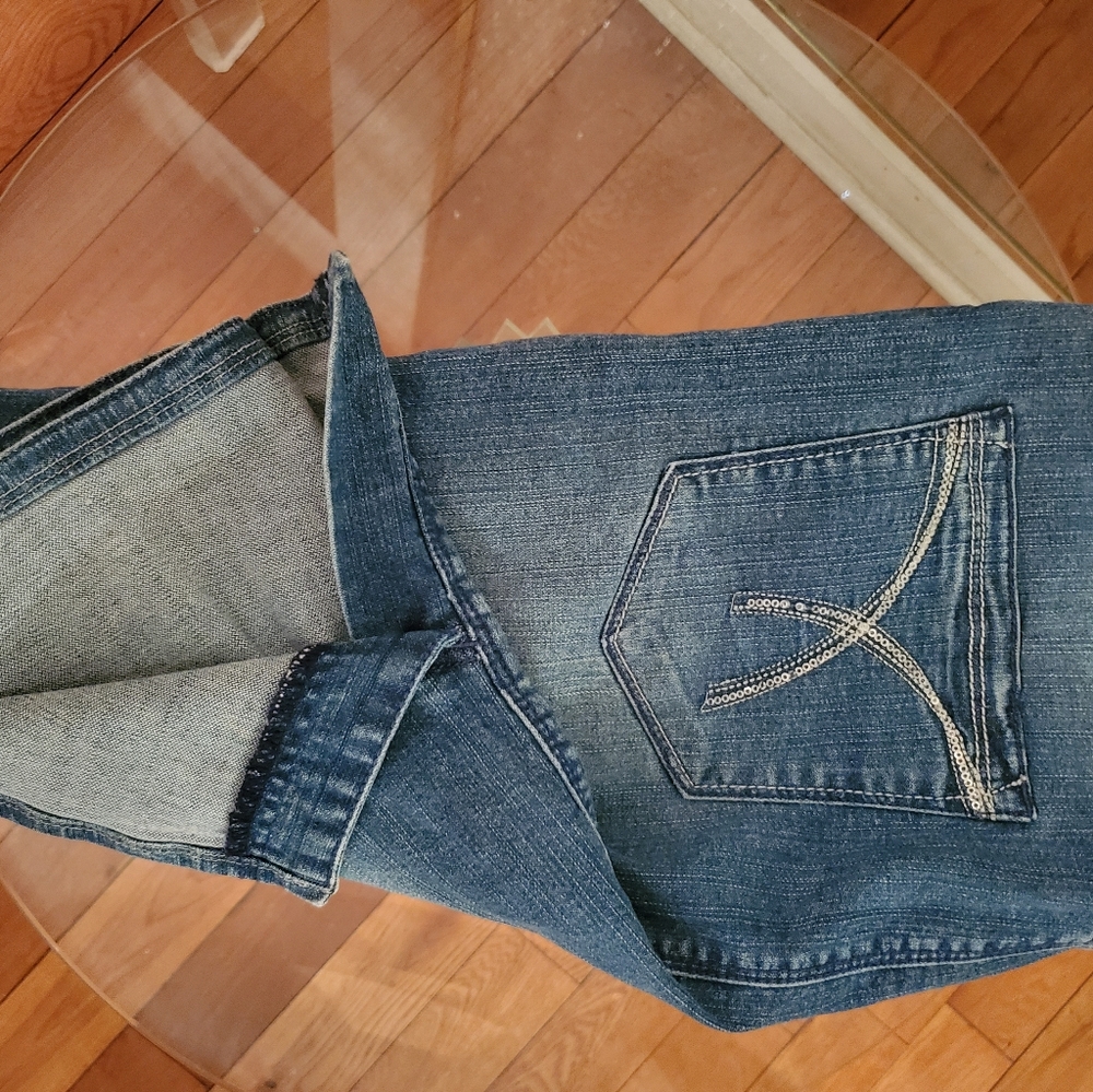 LOLA DENIM DANIELLE PENCIL SKIRT